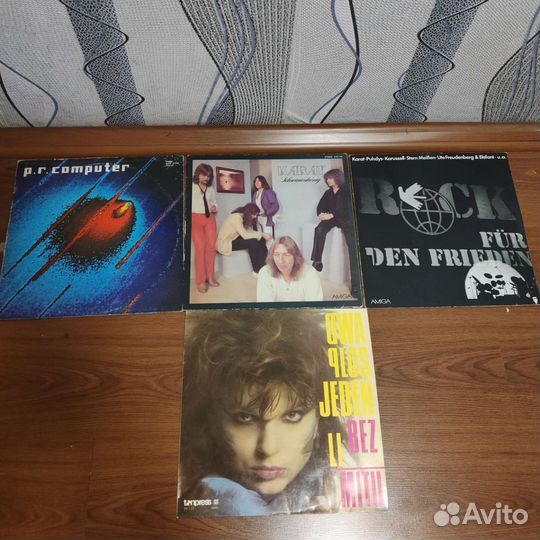 Пластинки импортные