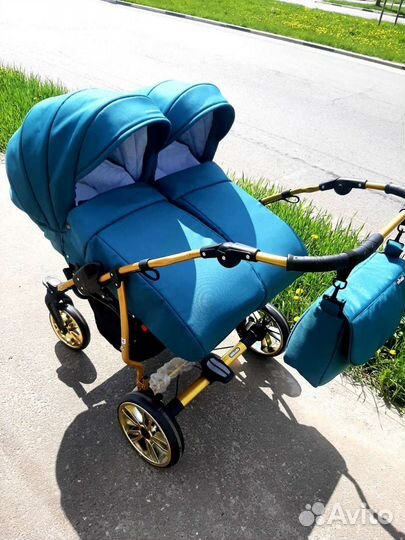 Коляска для двойни 2 в 1