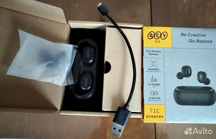 Беспроводные наушники QCY T1C Bluetooth 5.0