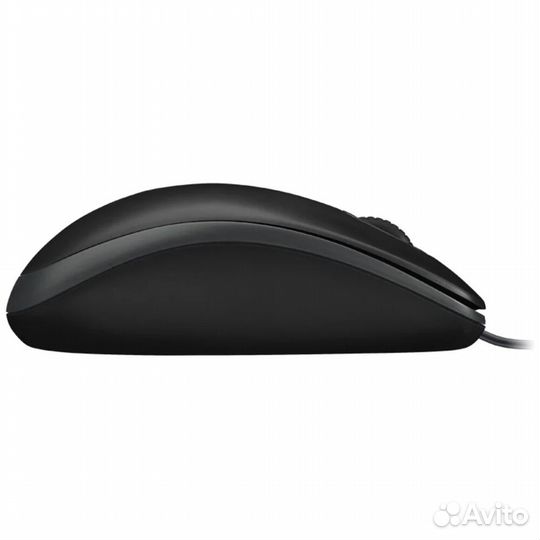 Мышь Logitech B100 Optical Mouse Black #374096