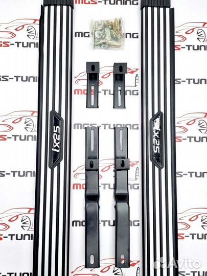 Пороги Hyundai Creta 2015-2023 подножки крета