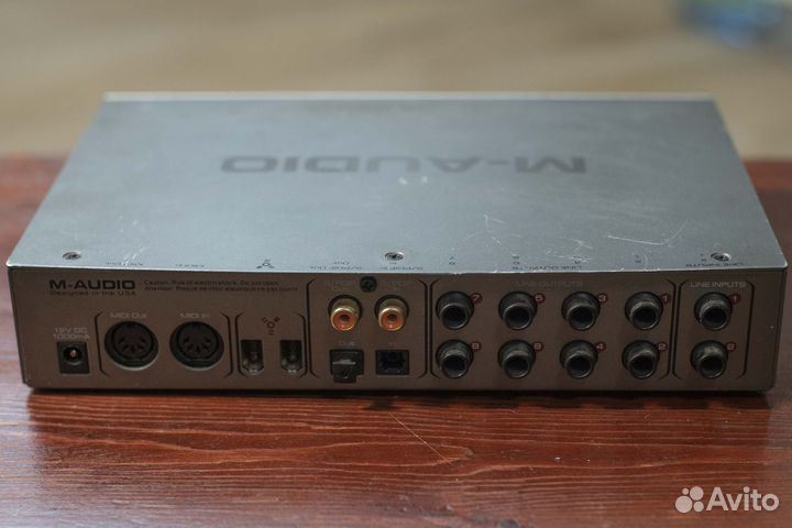 Внешняя звуковая карта m-audio firewire 410