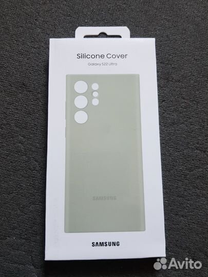 Чехол Samsung Silicone Cover для Galaxy S22 Ultra