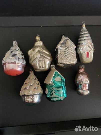 Елочные игрушки СССР одним лотом
