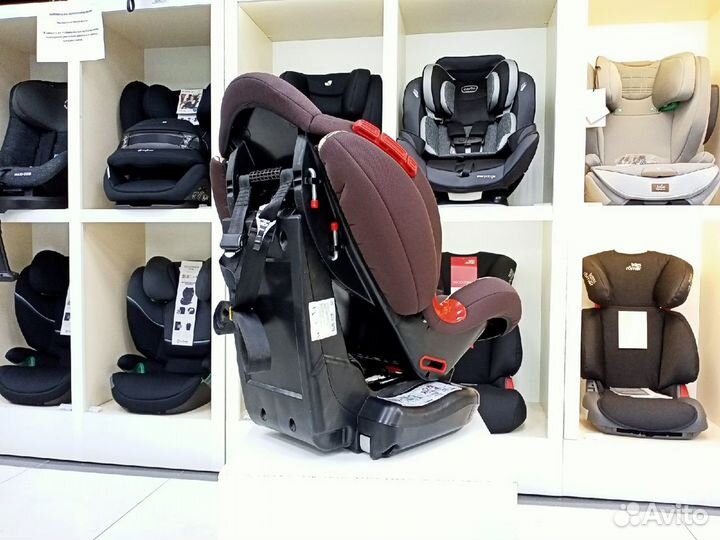 Автокресло 9-25кг изофикс Siger Кокон Сказка
