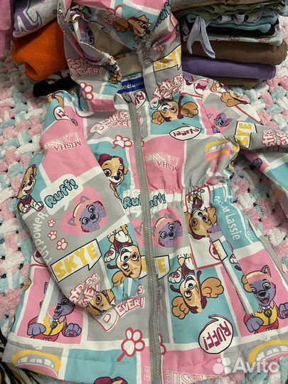 Детские вещи пакетомдля девочки 110-116
