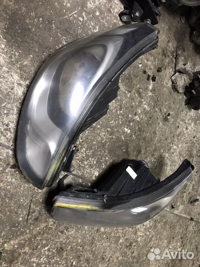 Передние фары Hyundai Solaris