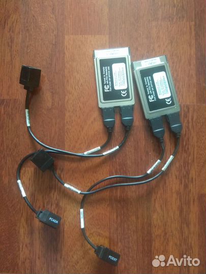 Сетевая карта Silicom Pcmcia Ethernet Card на 2 по