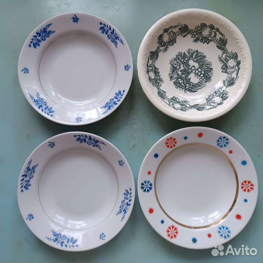 Тарелки, кружки СССР