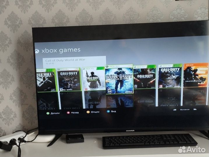 Xbox 360 с 2 джойстиками