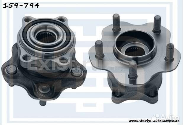 Ступица задняя nissan murano (z50) teana (j31)