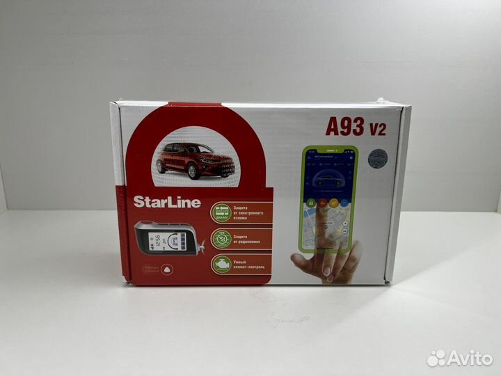 Автосигнализация StarLine A93 v2 2CAN-2LIN ECO