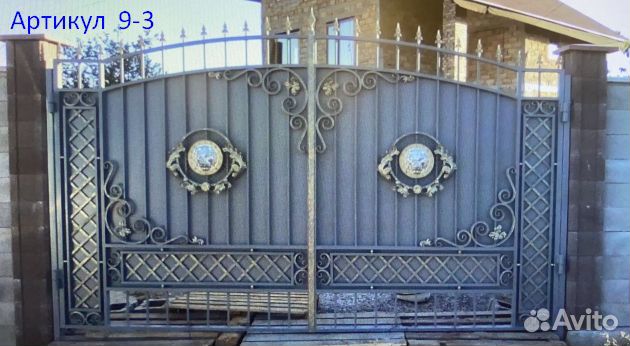 Кованые ворота