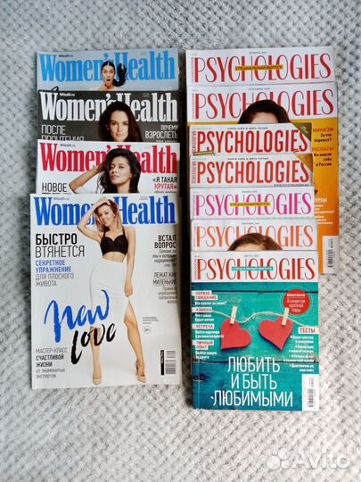 Журналы Women's Health, Psychologies