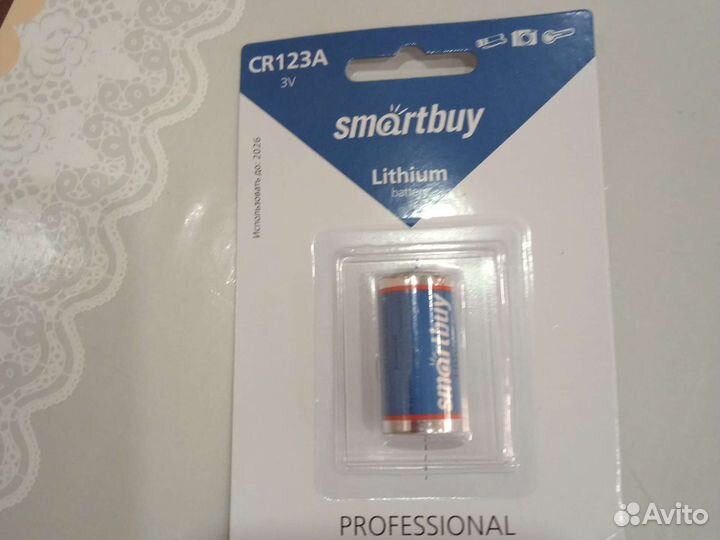 Литиевая батарея CR123A