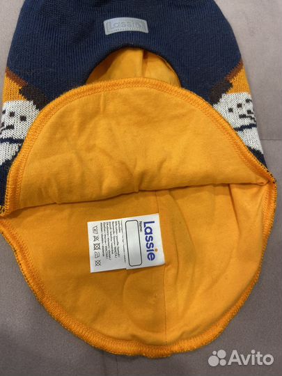 Шапка шлем lassie Размеры-46,48