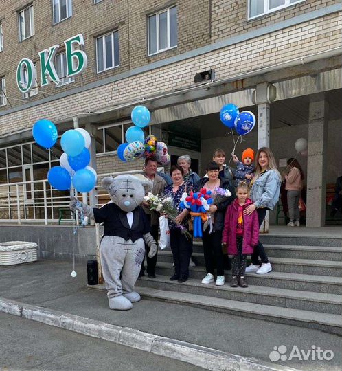 Ростовые куклы Мишка Тедди и Зайка