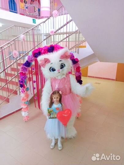 Ростовая кукла кошка зайка кот буба поздравление