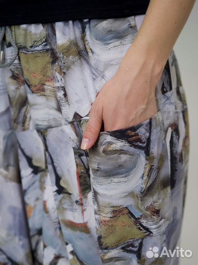 Штаны Алладины (афгани, зуавы) VaRoNa Paint