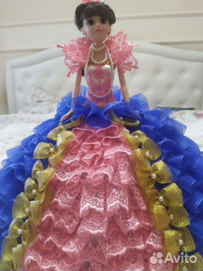 Интерьерная Кукла-шкатулка новая ручная работа