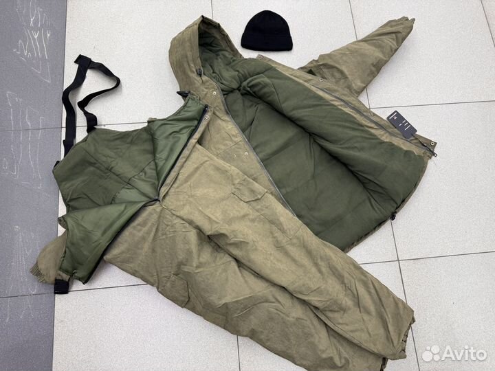 Костюм Зимний Мужской Исландия Песочный Хаки