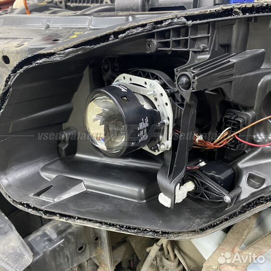 Переходные рамки для замены линз на Skoda Fabia 20