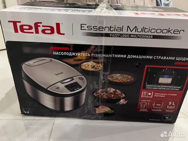 Мультиварка tefal новая