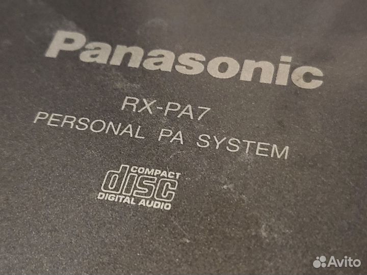 Panasonic RX-PA7 Riddim Vox