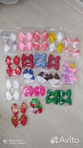 Резиночки и бантики ручной работы