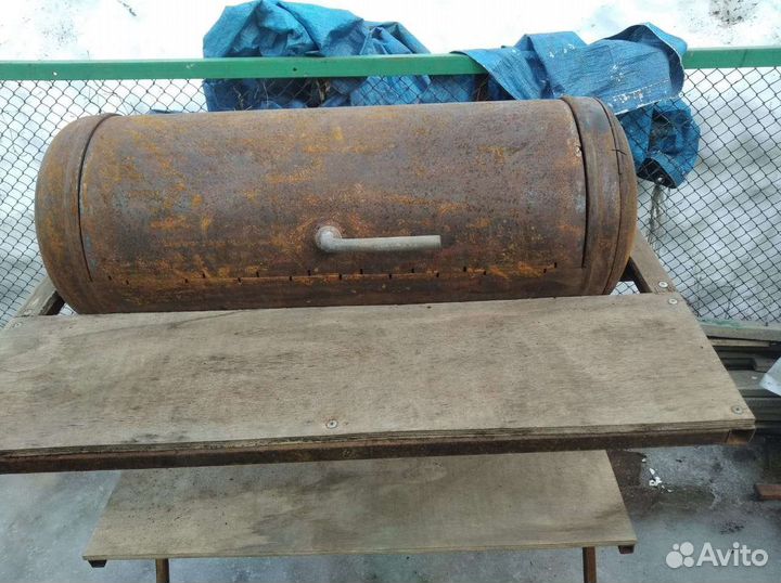 Мангал из газового баллона