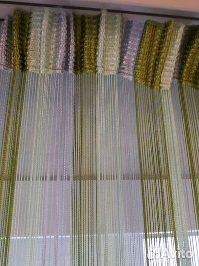 Штора травка