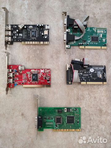 Контроллеры, планки USB, COM, FireWire