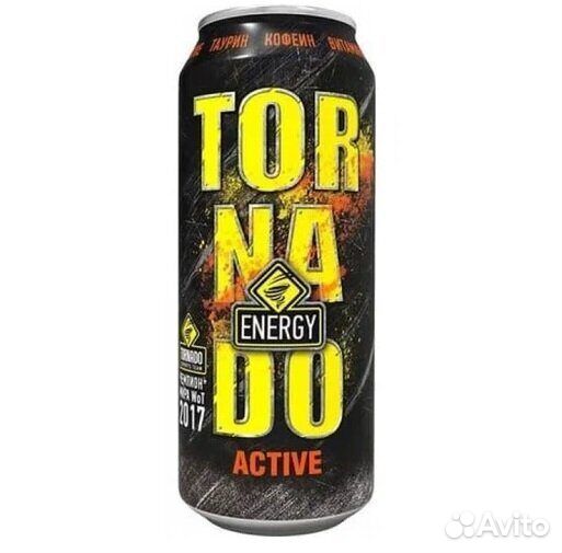 Энергетический напиток тornado active 0,45 л
