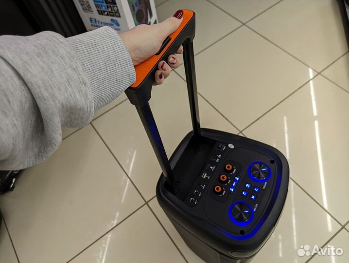 Колонка Eltronic 400в LED подсветка