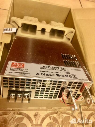 Источник питания Mean Well RSP-2400-24