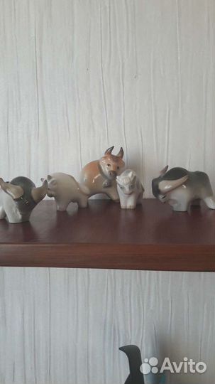 Бык в подарочной бумаге и коробке ифз