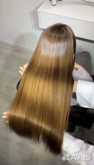 Кератиновое выпрямление/ботокс для волос