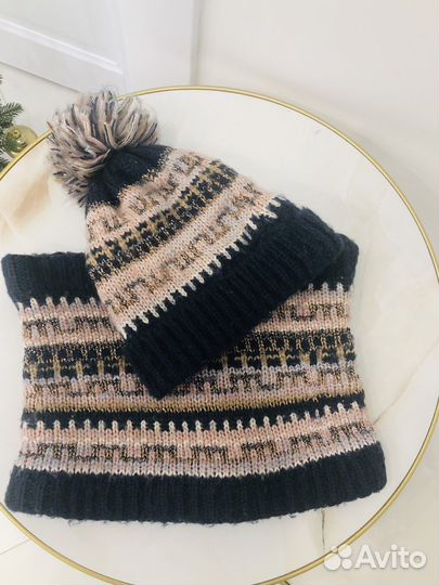 Zara снуд и шапка