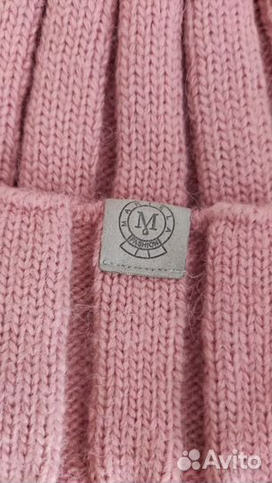 Комплект шапка и снуд для девочки 54-56