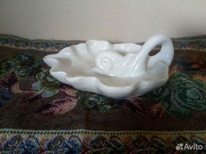 Пепельница Улитка на листике.рсфсср