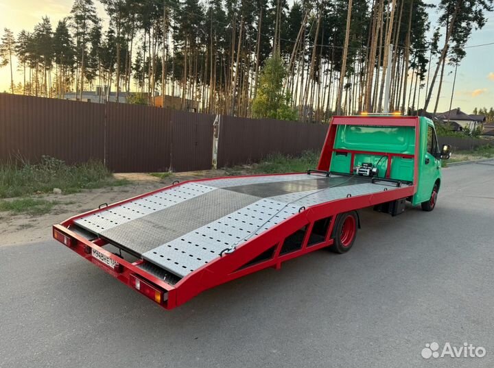 Эвакуаторная платформа газель