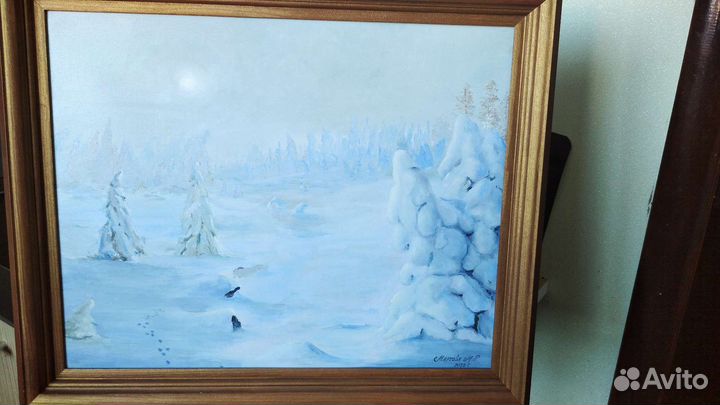 Картина маслом пейзаж