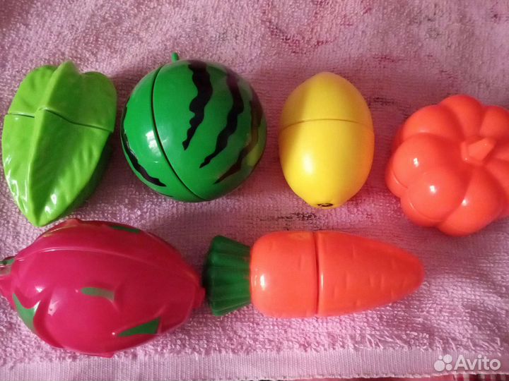 Овощи и фрукты детские