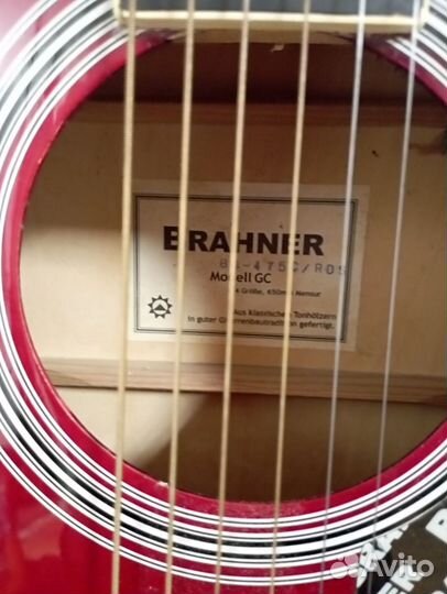 Акустическая гитара Brahner
