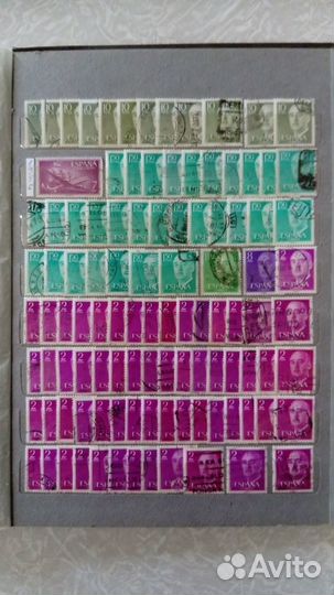 Старинные марки Испании поштучно