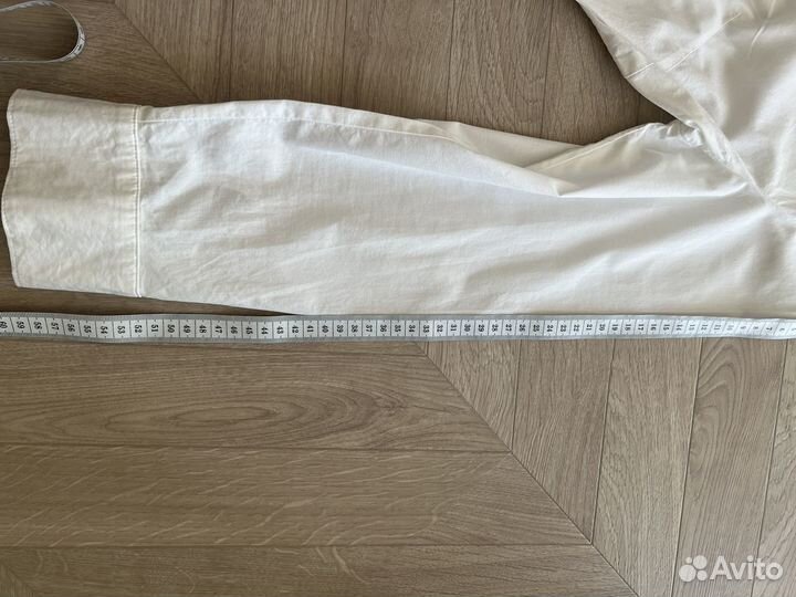 Рубашка белая женская Zara и Mango 44-46