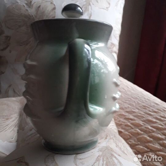 Чайник заварочный СССР керамика, 1.5л