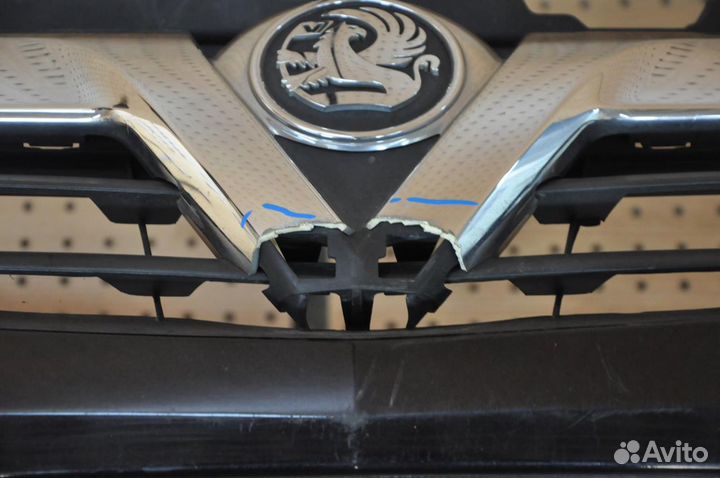 Бампер передний opel Corsa D