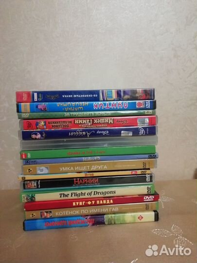 Dvd диски мультфильмы 35 дисков