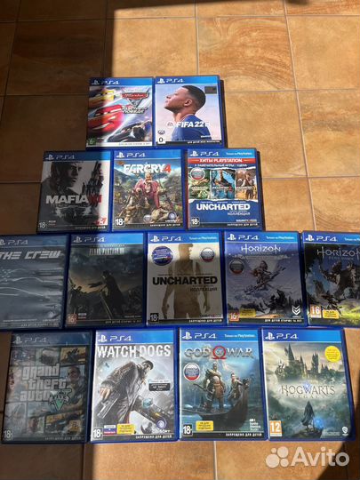 Диски на ps4 оптом